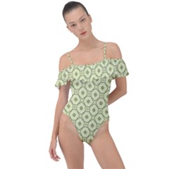 Df Codenoors Ronet Frill Detail One Piece Swimsuit by deformigo