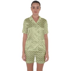 Df Codenoors Ronet Satin Short Sleeve Pyjamas Set