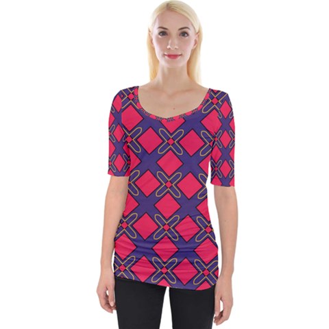 Df Wyonna Wanlay Wide Neckline Tee by deformigo