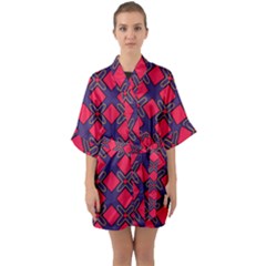 Df Wyonna Wanlay Half Sleeve Satin Kimono  by deformigo