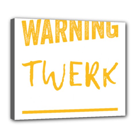 Twerking T-shirt Best Dancer Lovers & Twirken Twerken Gift | Booty Shake Dance Twerken Present | Twerkin Shirt Twerking Tee Deluxe Canvas 24  X 20  (stretched) by reckmeck