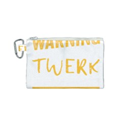 Twerking T-shirt Best Dancer Lovers & Twirken Twerken Gift | Booty Shake Dance Twerken Present | Twerkin Shirt Twerking Tee Canvas Cosmetic Bag (small) by reckmeck