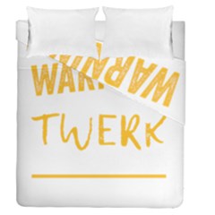 Twerking T-shirt Best Dancer Lovers & Twirken Twerken Gift | Booty Shake Dance Twerken Present | Twerkin Shirt Twerking Tee Duvet Cover Double Side (queen Size) by reckmeck