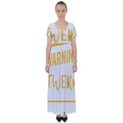 Twerking T-shirt Best Dancer Lovers & Twirken Twerken Gift | Booty Shake Dance Twerken Present | Twerkin Shirt Twerking Tee High Waist Short Sleeve Maxi Dress