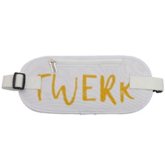 Twerking T-shirt Best Dancer Lovers & Twirken Twerken Gift | Booty Shake Dance Twerken Present | Twerkin Shirt Twerking Tee Rounded Waist Pouch by reckmeck