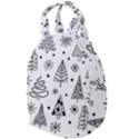 Seamless Pattern With Christmas Trees Travel Backpacks View1