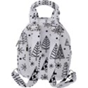 Seamless Pattern With Christmas Trees Travel Backpacks View2