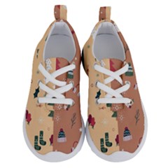 Flat Design Christmas Pattern Collection Running Shoes by Vaneshart