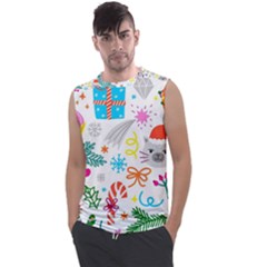 Funny Christmas Pattern Men s Regular Tank Top by Vaneshart