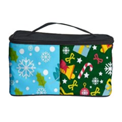 Flat Design Christmas Pattern Collection Cosmetic Storage