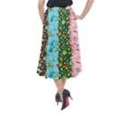 Flat Design Christmas Pattern Collection Midi Mermaid Skirt View2