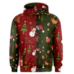Hand Drawn Christmas Pattern Collection Men s Core Hoodie