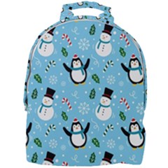 Colorful Funny Christmas Pattern Cartoon Mini Full Print Backpack by Vaneshart