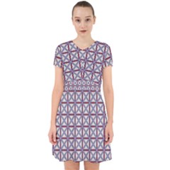 Df Donos Grid Adorable In Chiffon Dress by deformigo