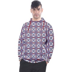 Df Donos Grid Men s Pullover Hoodie by deformigo