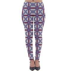 Df Donos Grid Lightweight Velour Leggings by deformigo