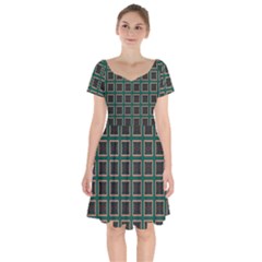 Df Bonnar Vinck Short Sleeve Bardot Dress by deformigo