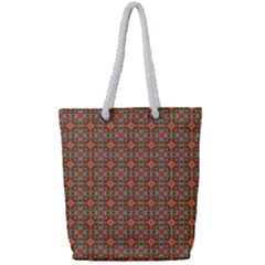 Df Sapient Legacy Full Print Rope Handle Tote (small) by deformigo