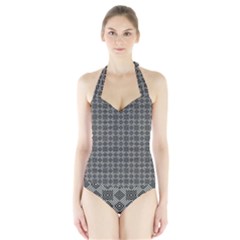 DF Adamo Linum Halter Swimsuit