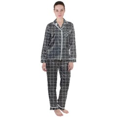 DF Adamo Linum Satin Long Sleeve Pyjamas Set