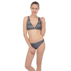 Df Adamo Linum Classic Banded Bikini Set  by deformigo