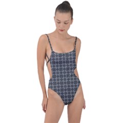 DF Adamo Linum Tie Strap One Piece Swimsuit