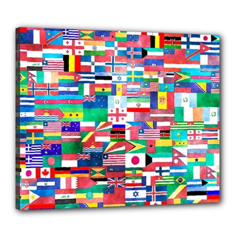 International Canvas 24  X 20  (stretched) by mccallacoulture