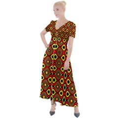 Rby 114 Button Up Short Sleeve Maxi Dress by ArtworkByPatrick