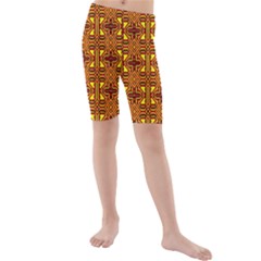 Rby 116 Kids  Mid Length Swim Shorts by ArtworkByPatrick