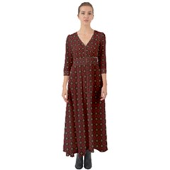 DF Victoria Cadenti Button Up Boho Maxi Dress