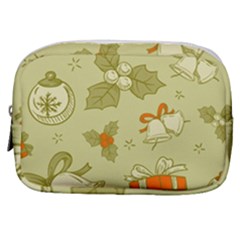 Vintage Christmas Pattern Make Up Pouch (small) by Vaneshart