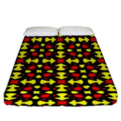 Rby 120 Fitted Sheet (king Size) by ArtworkByPatrick