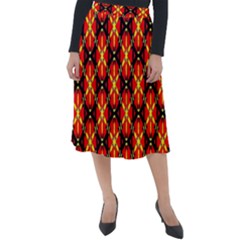 Rby 121 Classic Velour Midi Skirt  by ArtworkByPatrick