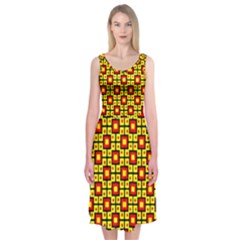 Rby-b-7-9 Midi Sleeveless Dress by ArtworkByPatrick