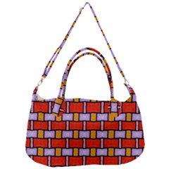 Abstract-q-9 Removal Strap Handbag by ArtworkByPatrick