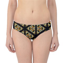 Pattern Stained Glass Triangles Hipster Bikini Bottoms