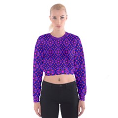 Abstract-r-1 Cropped Sweatshirt by ArtworkByPatrick