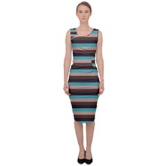 Stripey 1 Sleeveless Pencil Dress by anthromahe