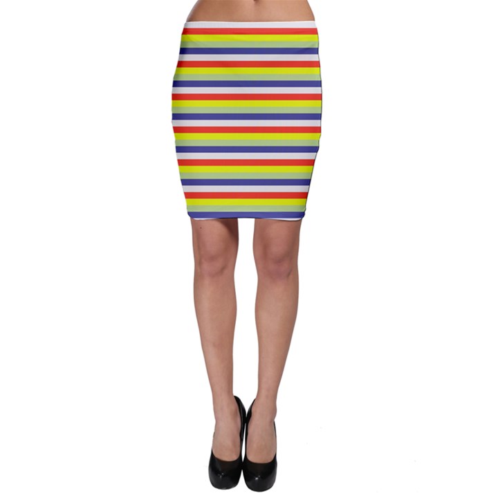 Stripey 2 Bodycon Skirt