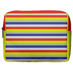 Stripey 2 Make Up Pouch (large) by anthromahe