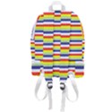 Stripey 2 Zip Bottom Backpack View3