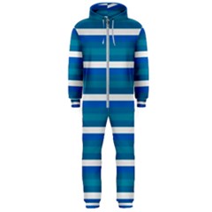 Stripey 3 Hooded Jumpsuit (men)  by anthromahe