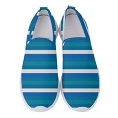 Stripey 3 Women s Slip On Sneakers by anthromahe