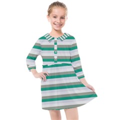 Stripey 4 Kids  Quarter Sleeve Shirt Dress