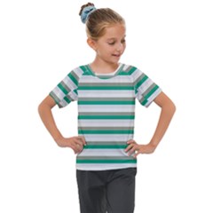 Stripey 4 Kids  Mesh Piece Tee