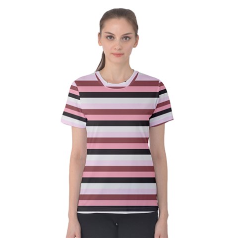 Stripey 5 Women s Cotton Tee by anthromahe