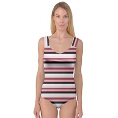 Stripey 5 Princess Tank Leotard  by anthromahe