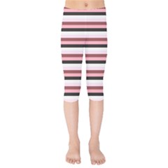 Stripey 5 Kids  Capri Leggings  by anthromahe