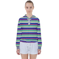 Stripey 6 Women s Tie Up Sweat by anthromahe