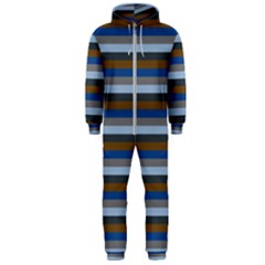Stripey 7 Hooded Jumpsuit (men)  by anthromahe